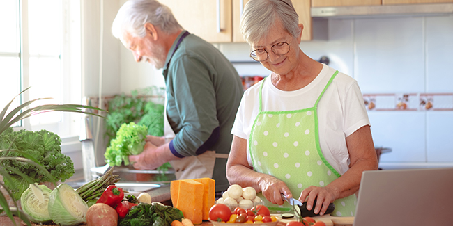 Recettes faciles à préparer pour personne âgée souffrant d'arthrose