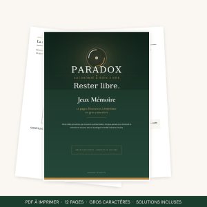 Jeux mémoire