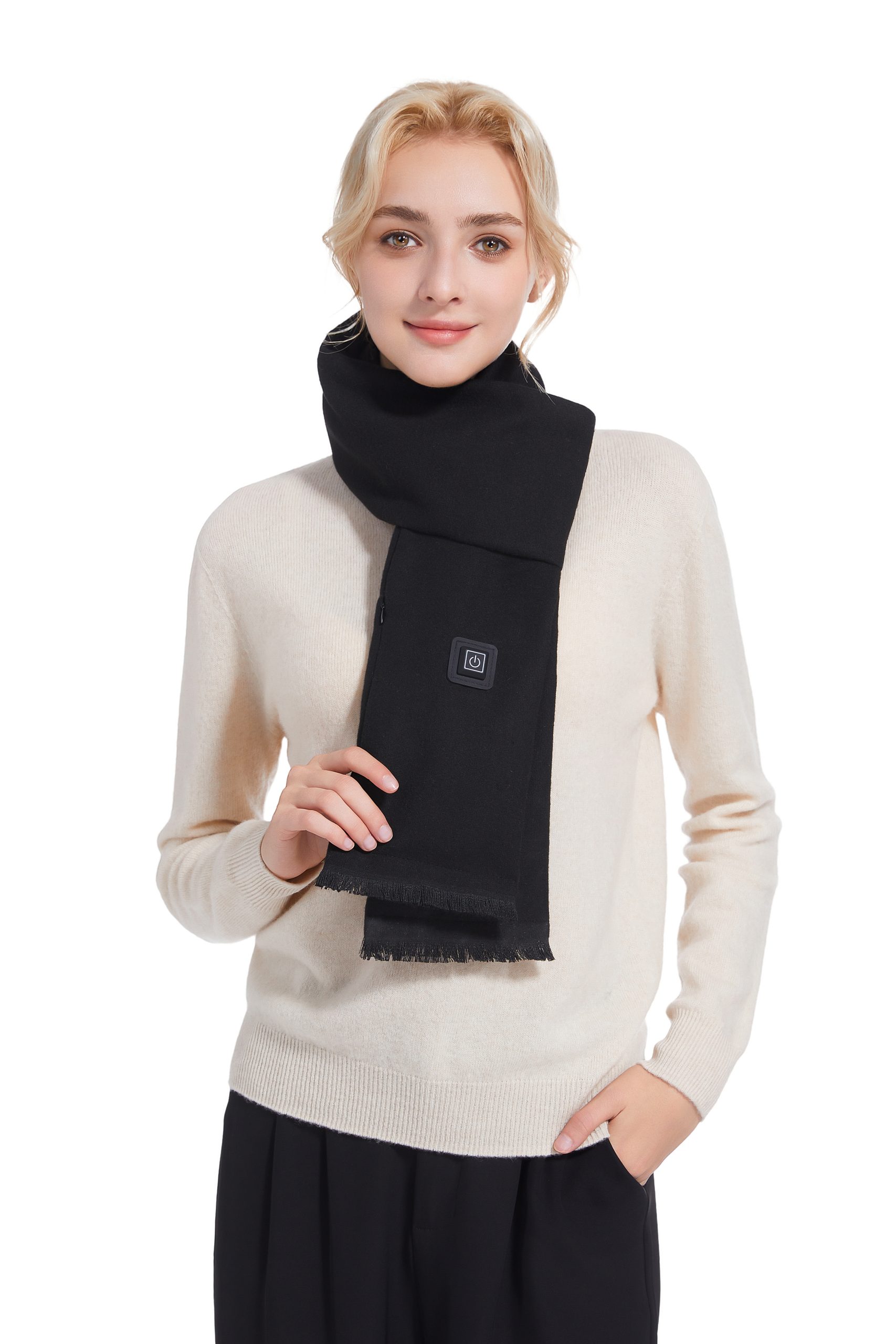 Écharpe Cocon Thermique — rechargeable — Batterie incluse, chaleur sans fil – Image 3